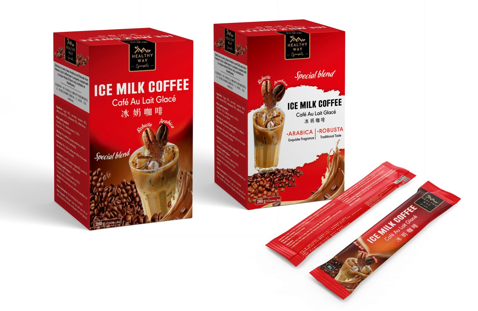 Coffee ice milk Healthy Way